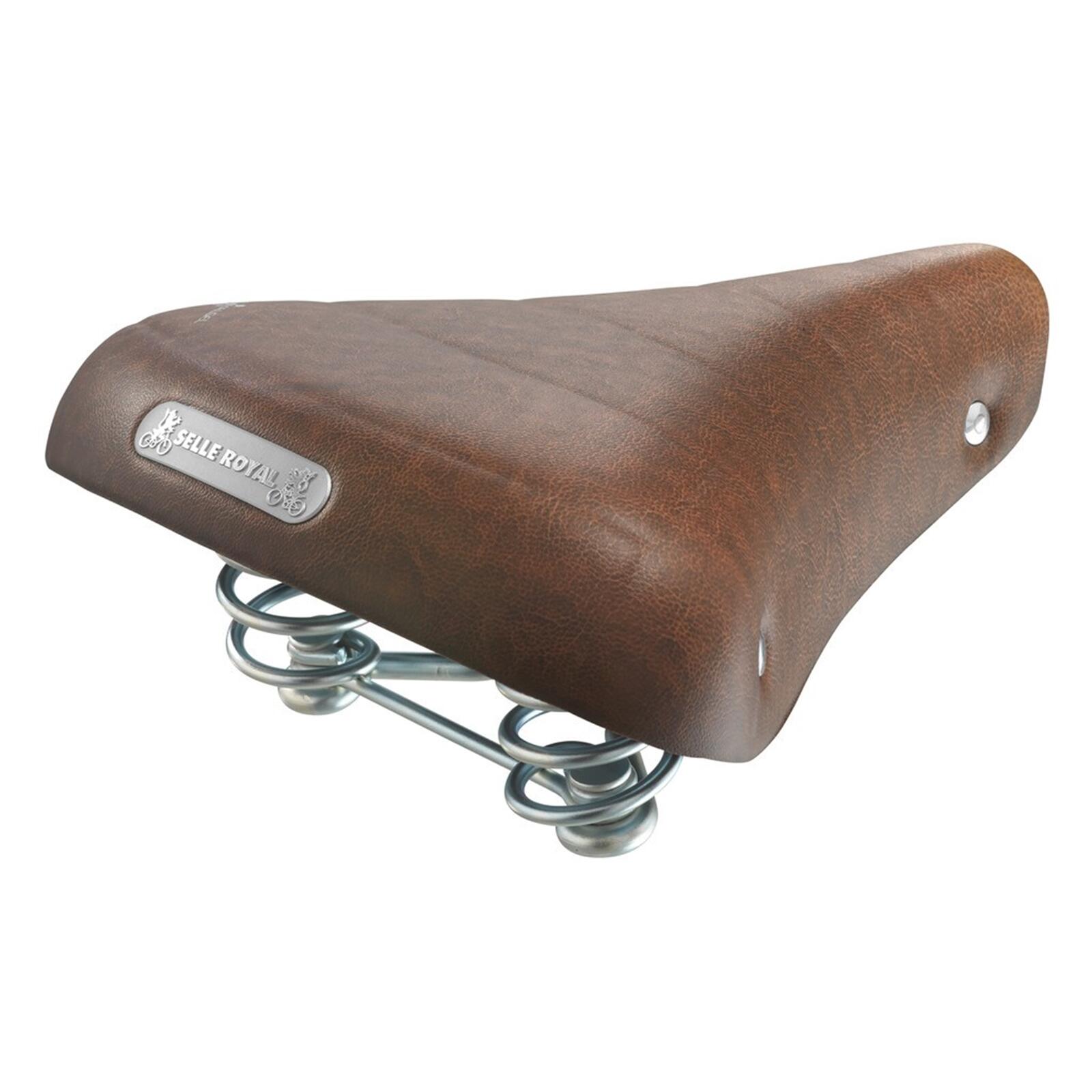 Siodełko z żelem i luźną sprężyną Selle Royal Ondina Retro-vintage