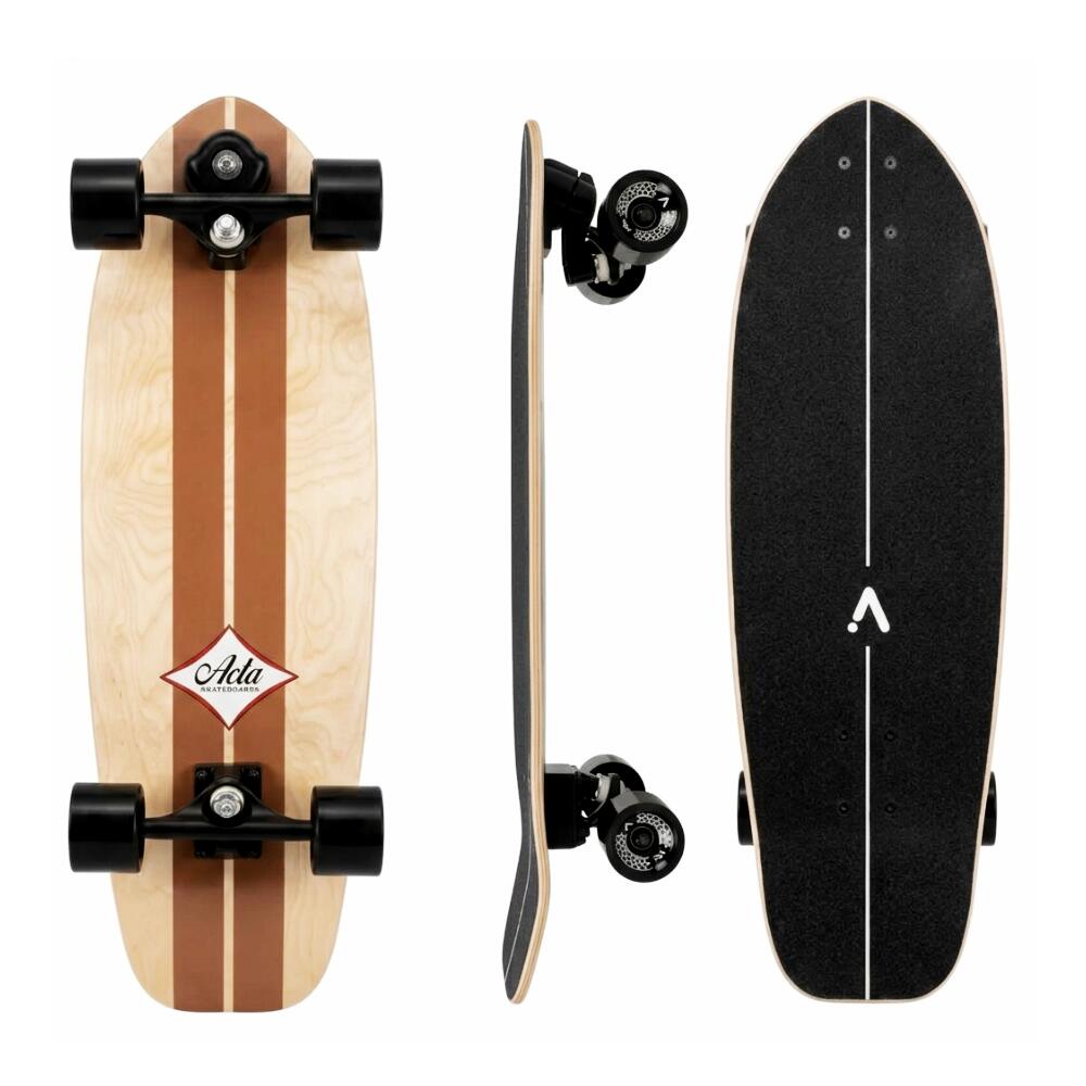 Surfskate Timber 31 – Natural Wood – 7-warstwowa deska Surfskate z klonu –