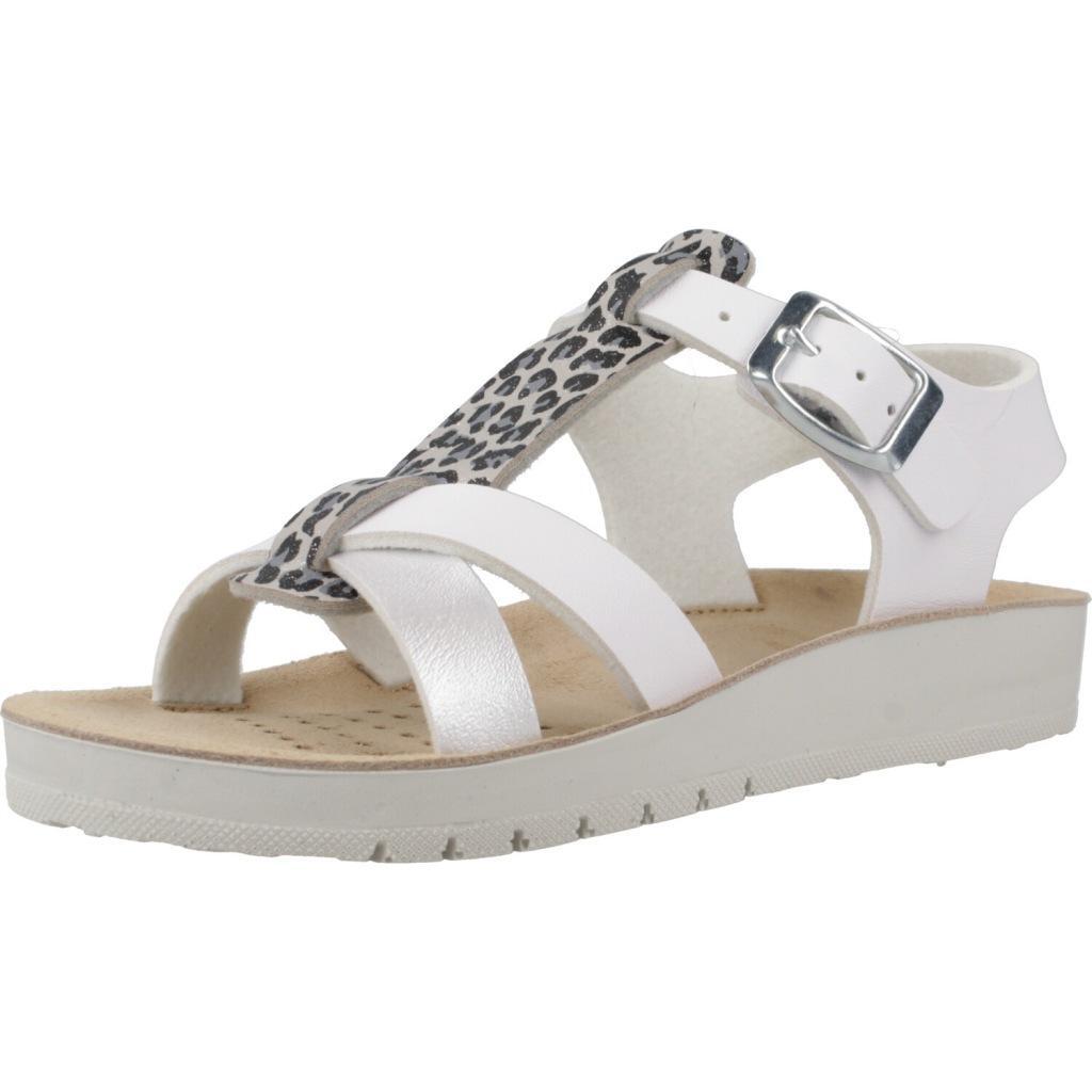 Sandały GEOX J SANDAL COSTAREI GI Biały