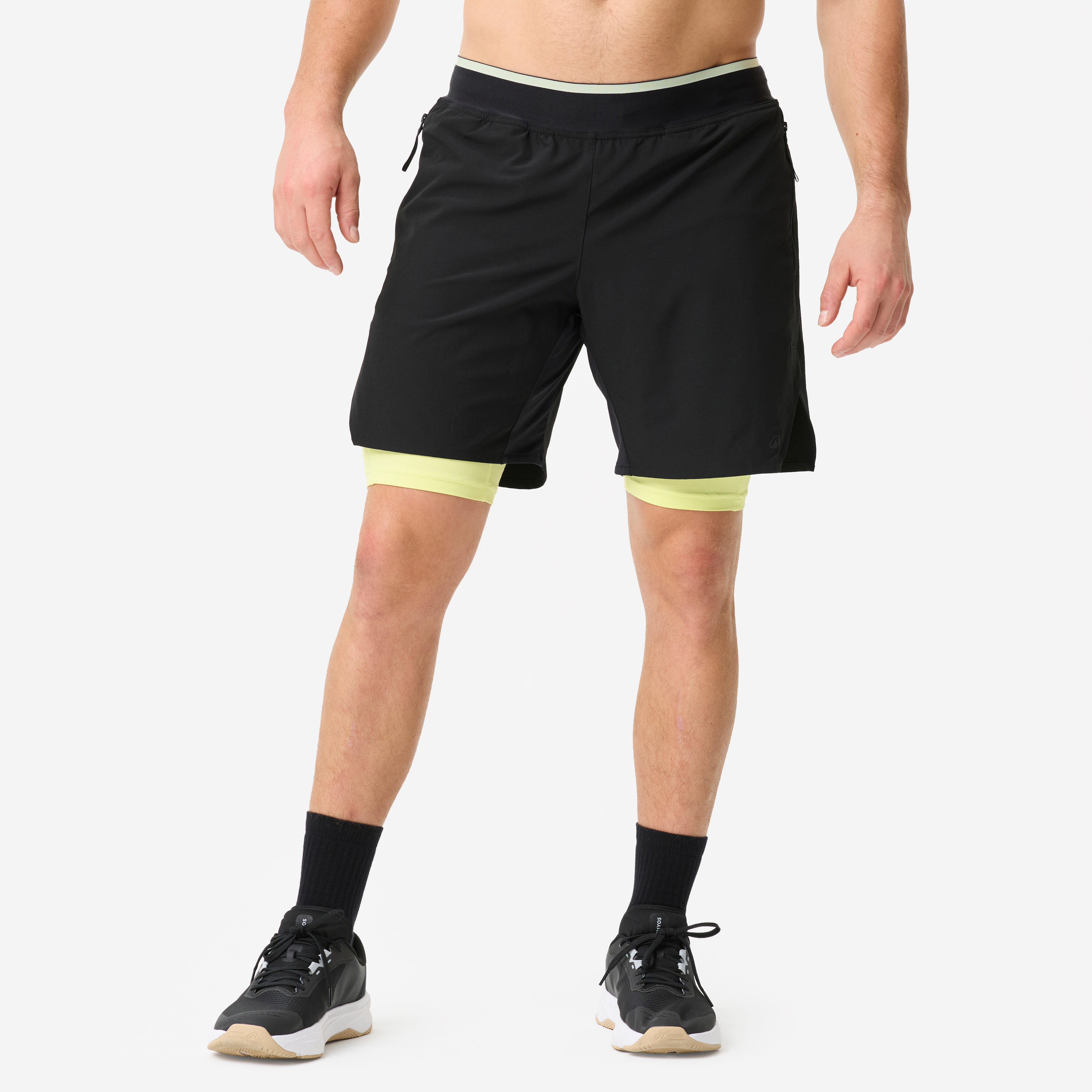 Spodenki fitness cardio męskie Domyos