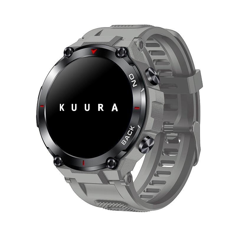 Kuura Inteligentny Zegarek Sportowy S5 GPS V3, Szary