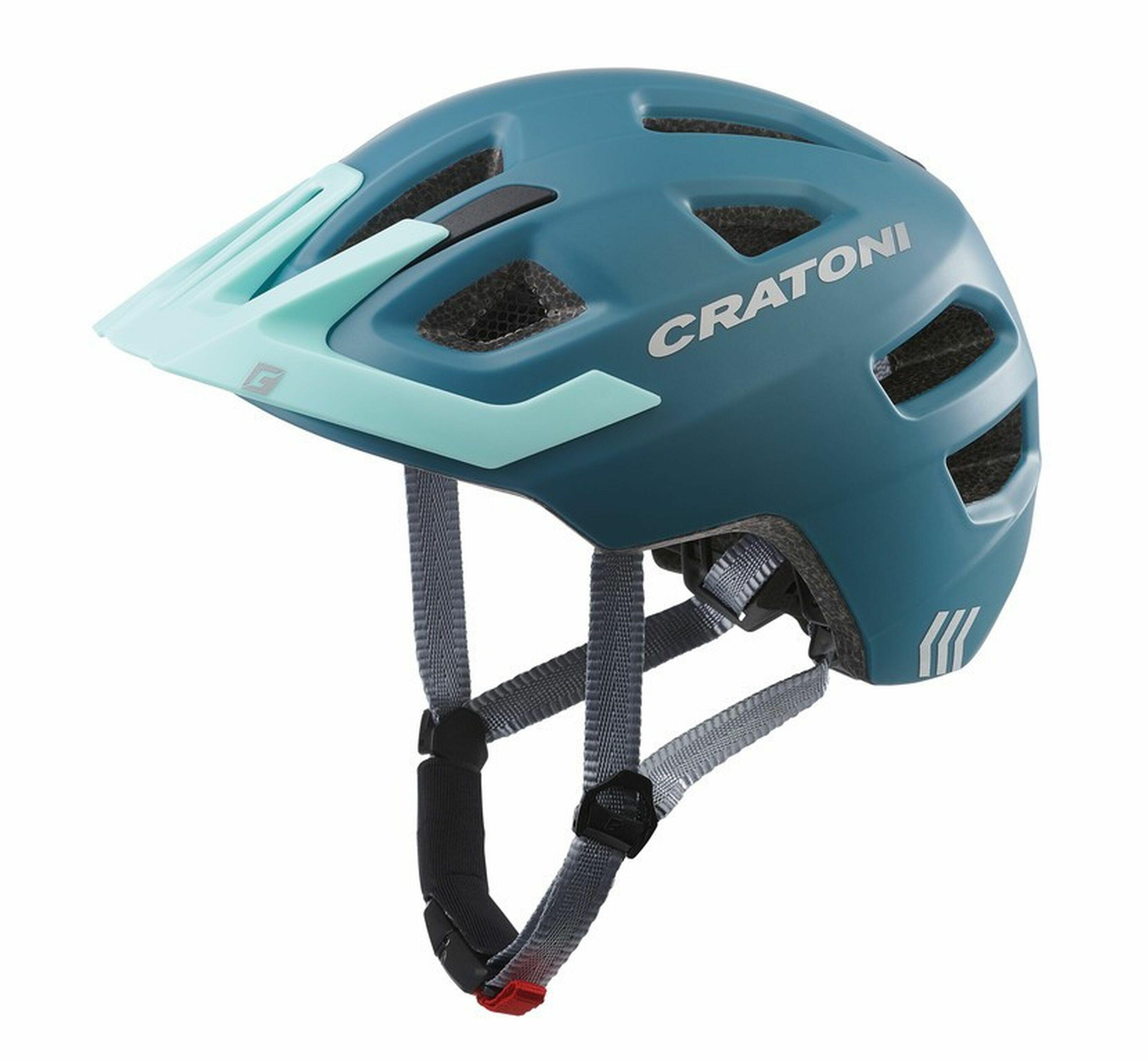 Dziecięcy kask rowerowy Maxster Pro stalowy/niebieski matowy