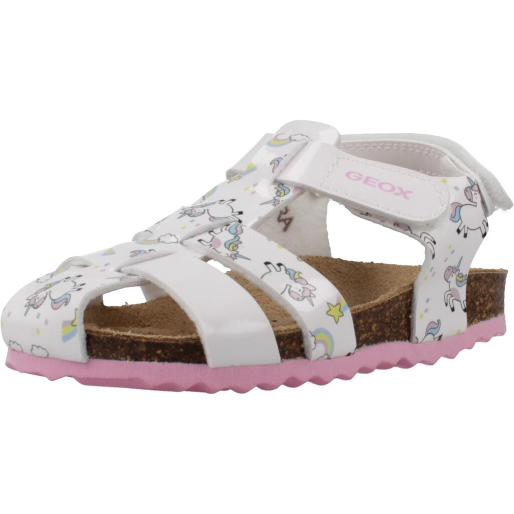 Sandały GEOX B SANDAL CHALKI Biały