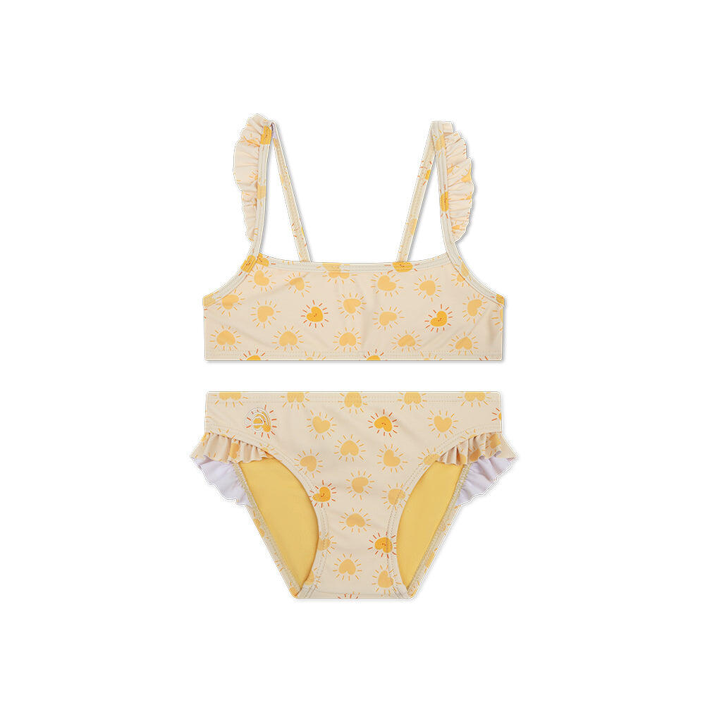 Kostium kąpielowy Swim Essentials — żółty — Solmate