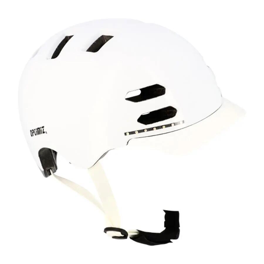 LED i migający kask miejski Optimiz O370