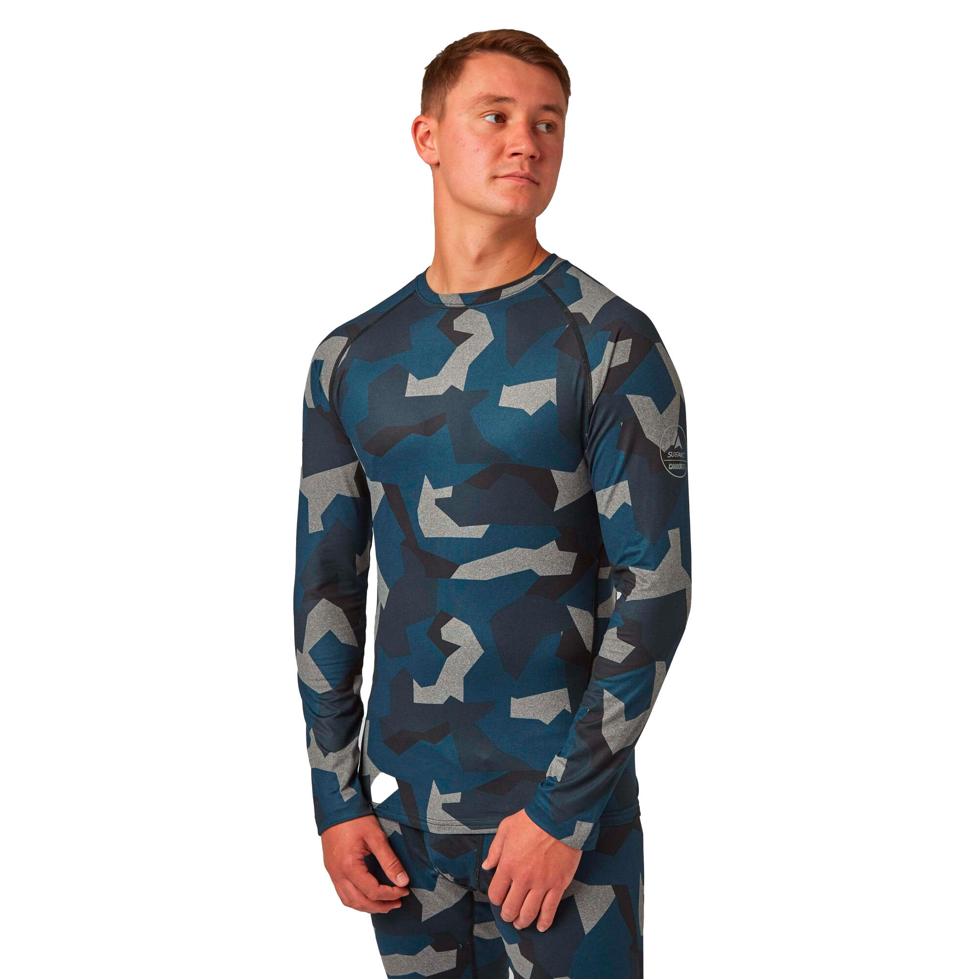 Longsleeve termoaktywny męski Surfanic Bodyfit Limited Edition Crew Neck