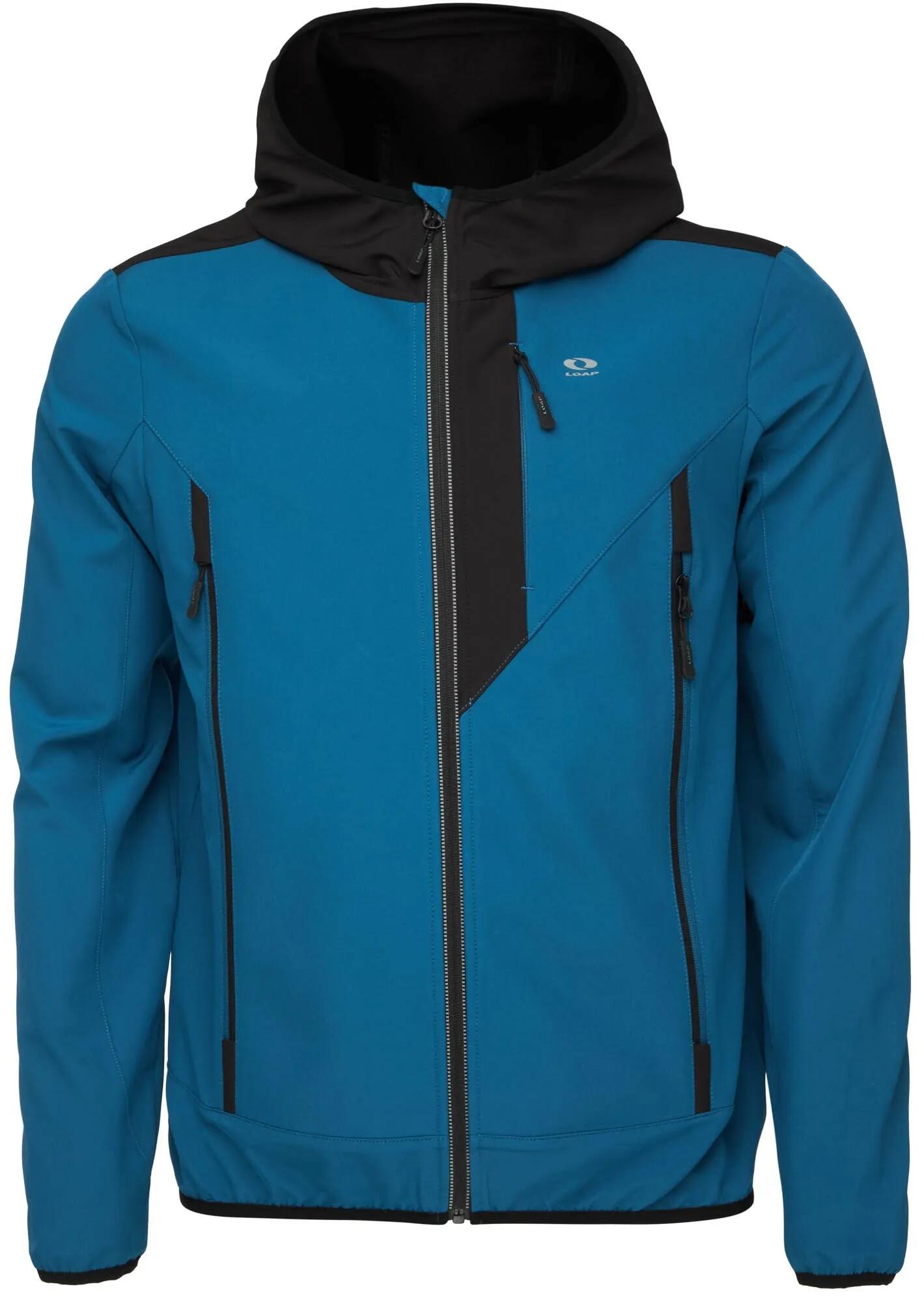 Męska kurtka softshell Loap Ursun Blu-blk Blue 2xl