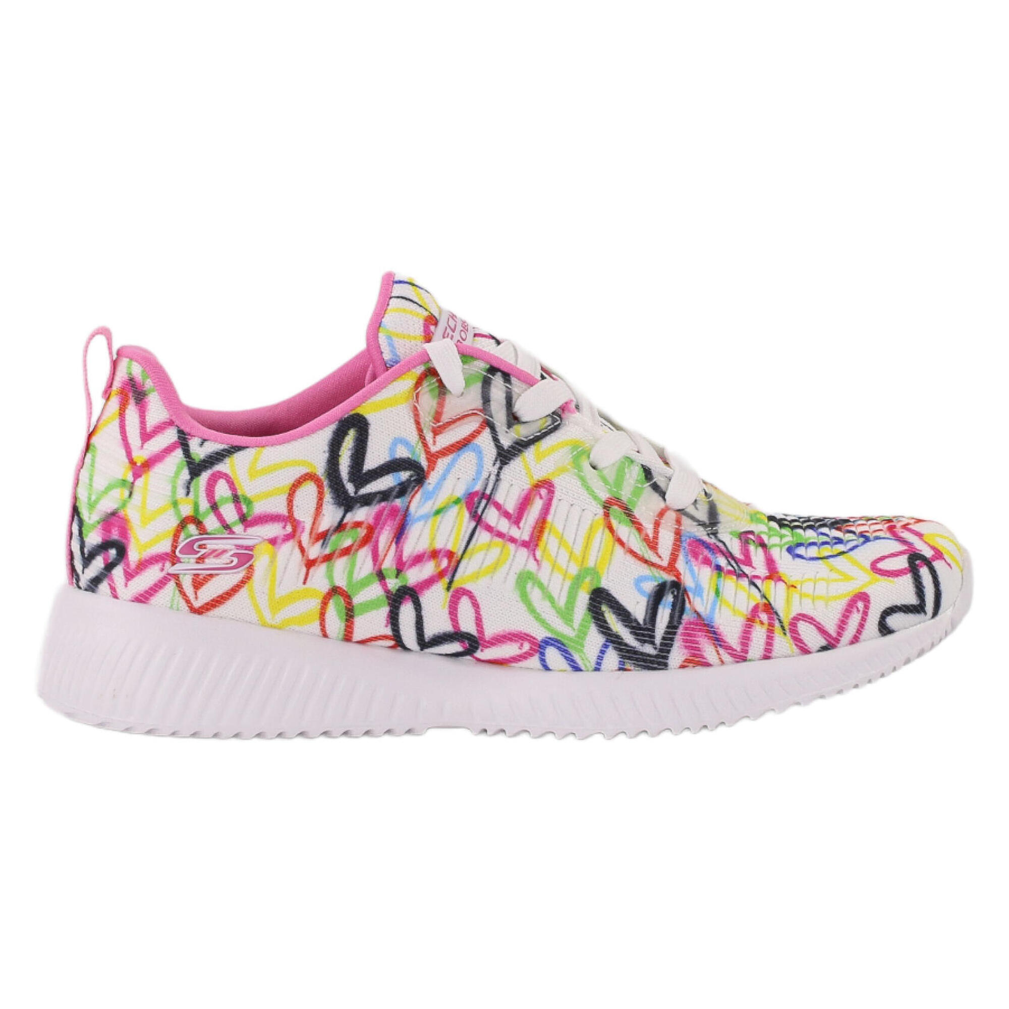 Buty na co dzień damskie SKECHERS BOBS SQUAD sportowe ozdobne