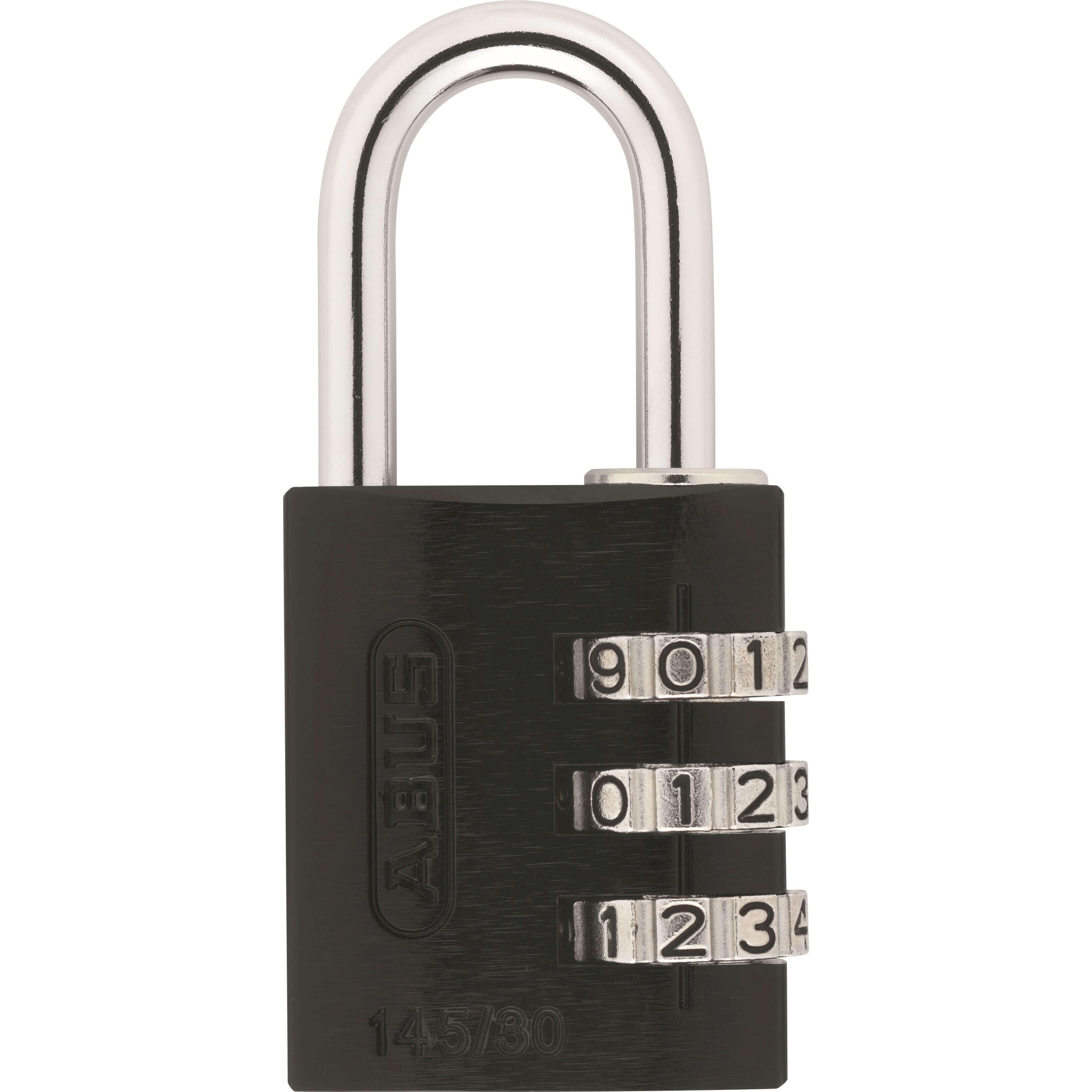 ABUS kłódka szyfrowa 145/30 czarna 6 cm