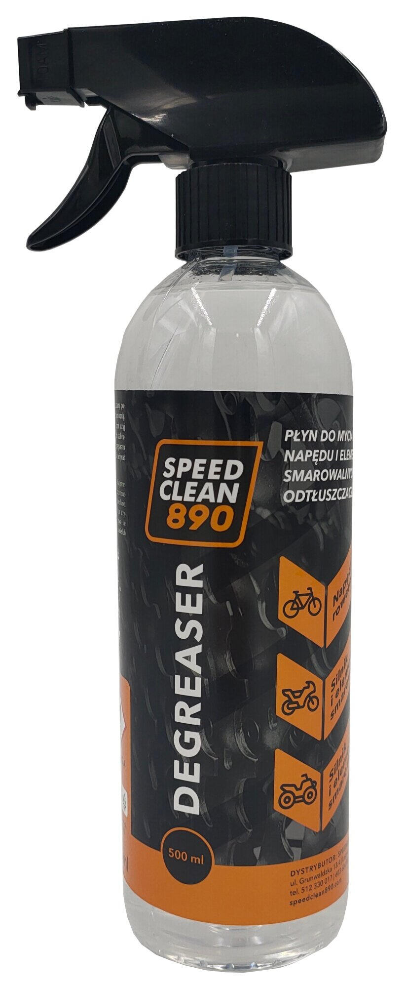 Odtłuszczacz do napędu rowerowego SpeedClean890 Degreaser 500 ml