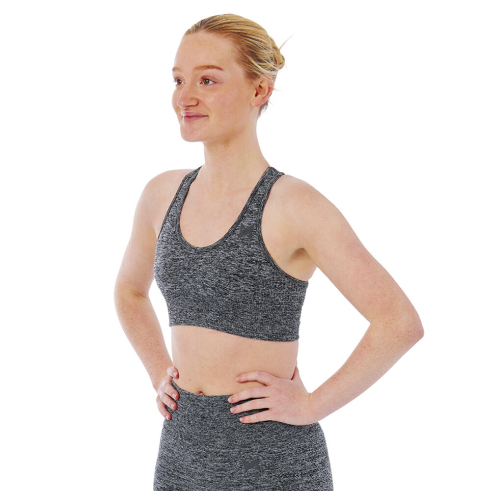 Xtreme Sportswear damski top sportowy Antracyt melanż