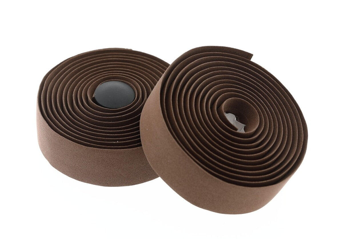 Tecora E taśma na kierownicę Confort Natural 2,5x30 mm 1,8 m brązowa