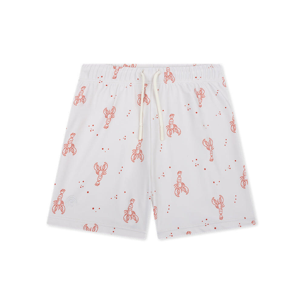 Swim Essentials Swim Boxer - Beige/red - Little Lobster
