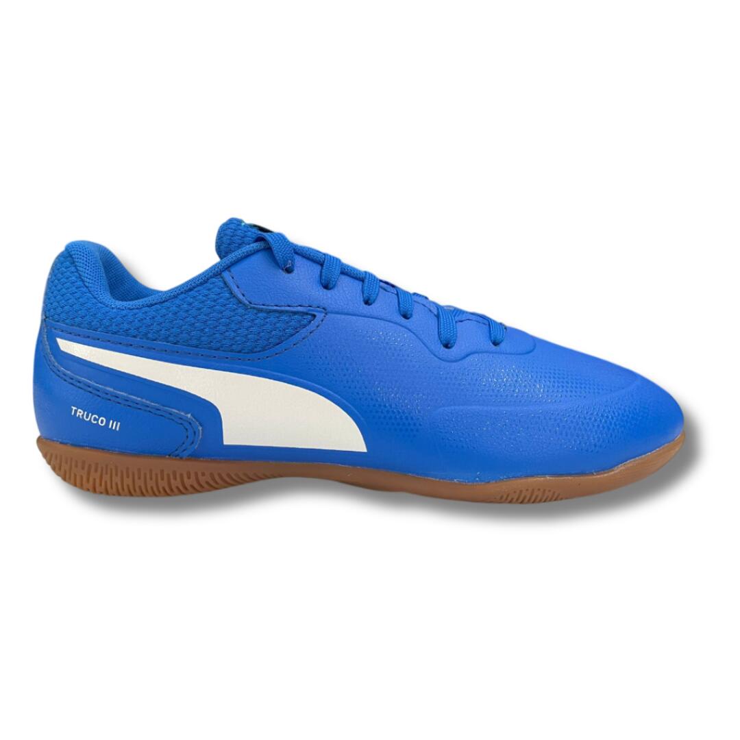 Zapatillas Fútbol Sala Junior Puma Truco III Azul Rapidas-108576-03