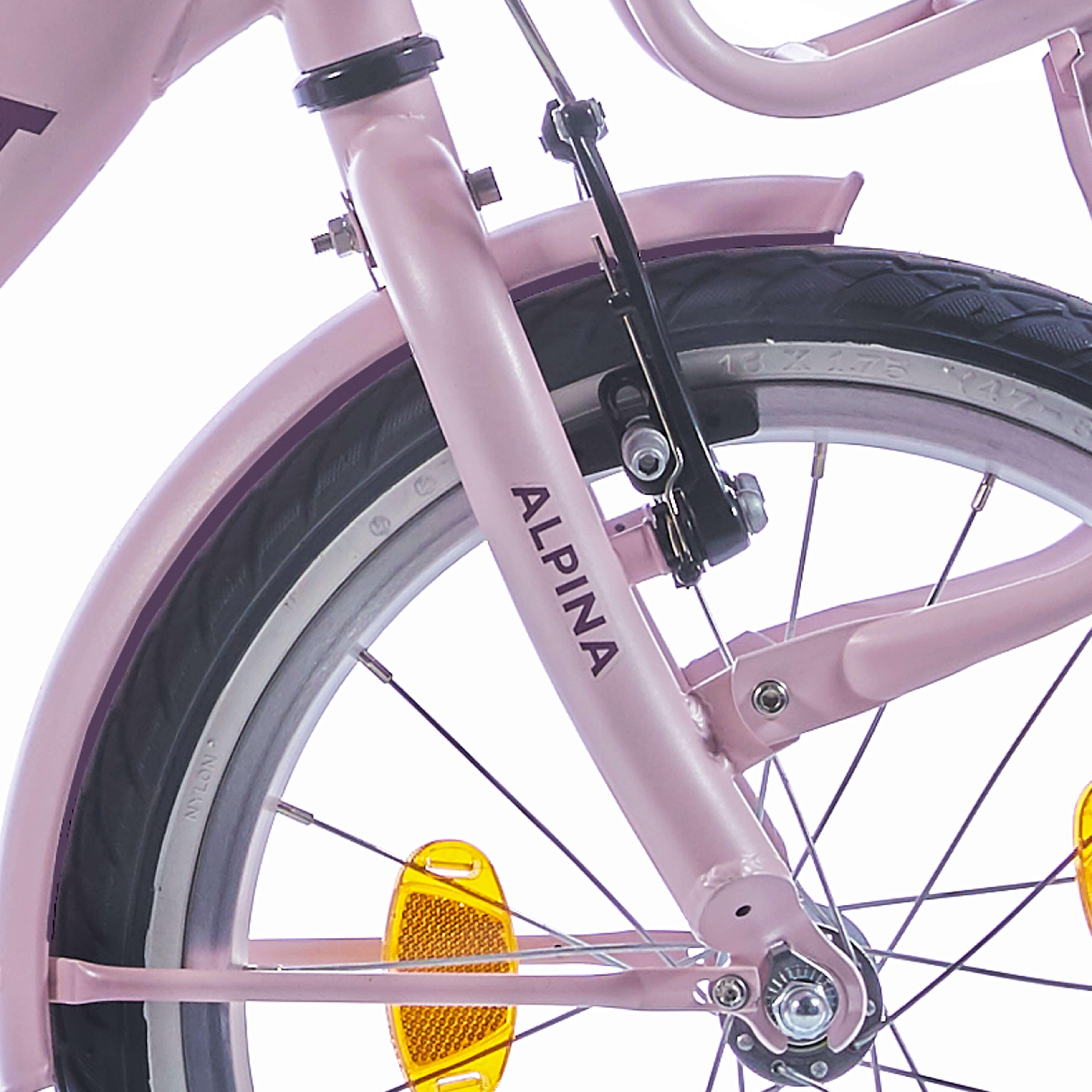 Widelec Alpina Clubb 16 cali Pearl Pink Matt
