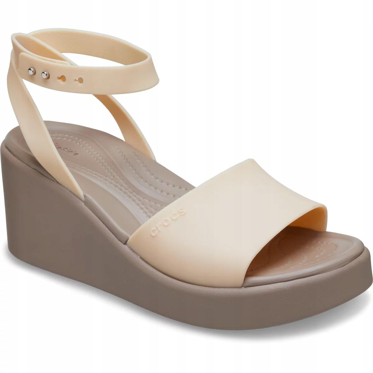 Sandały dla Kobiet Crocs Brooklyn Ankle Strap Wedge.