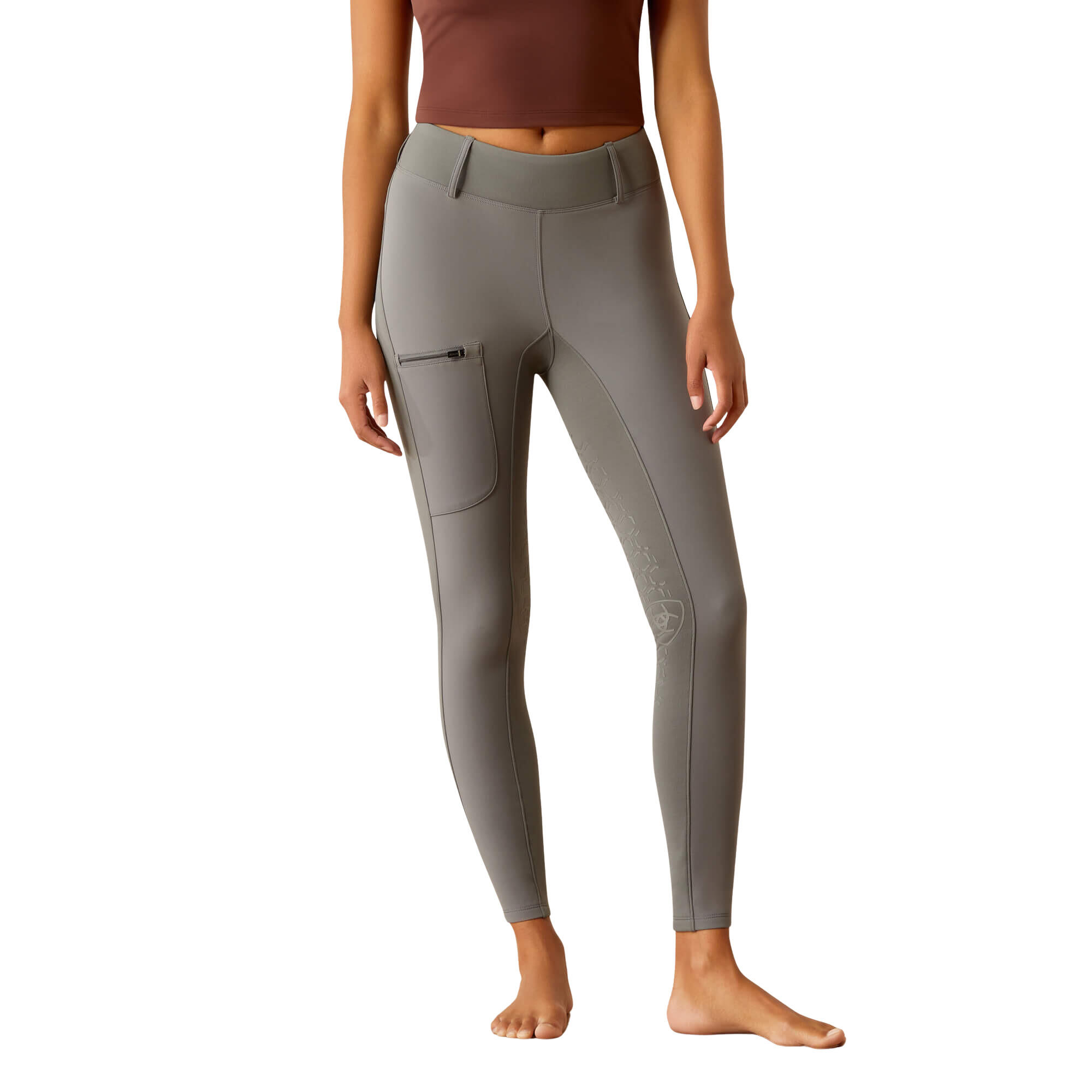 Legginsy jeździeckie mid grip damskie Ariat Boreas 2.0