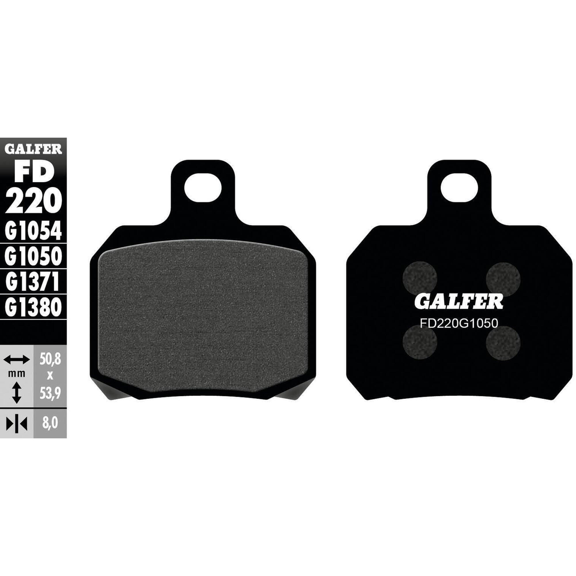 Organiczne Klocki Hamulcowe Galfer FD220 G1050 do Skuterów