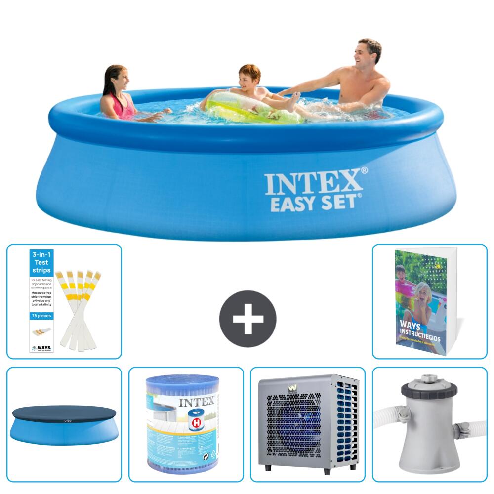 INTEX Basen Easy Set Okrągły - 305x76 cm - 7-częściowy S29