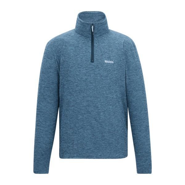 Bluza Polarowa Męska Melanżowy Suwak Do Połowy Thompson