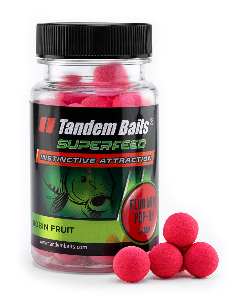 Mini kulki pływające SuperFeed Fluo Pop-Up 12mm/30g Robin Fruit