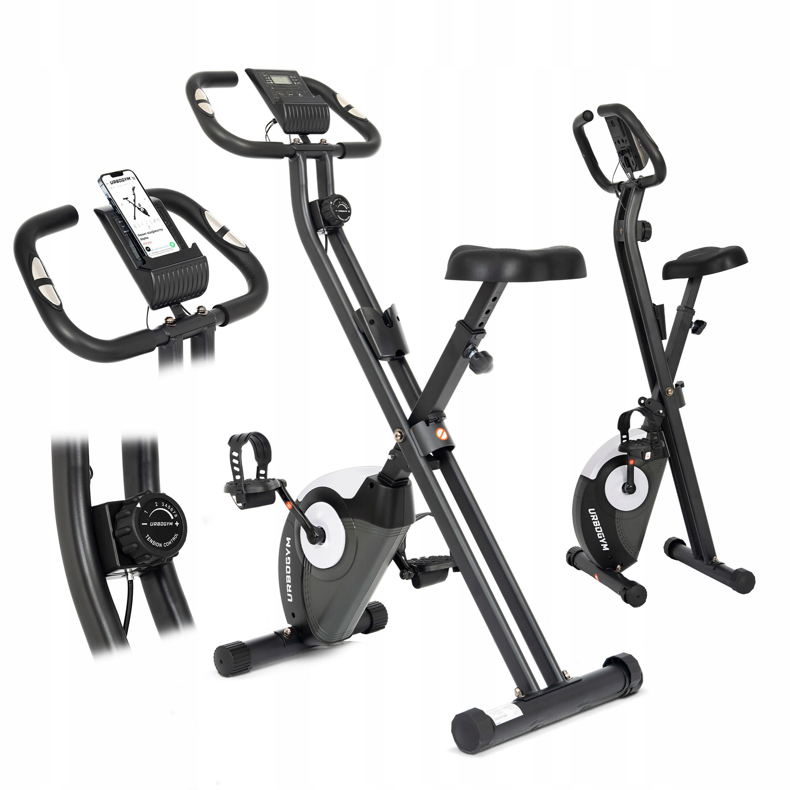 Rower stacjonarny Urbogym X-bike Alpha