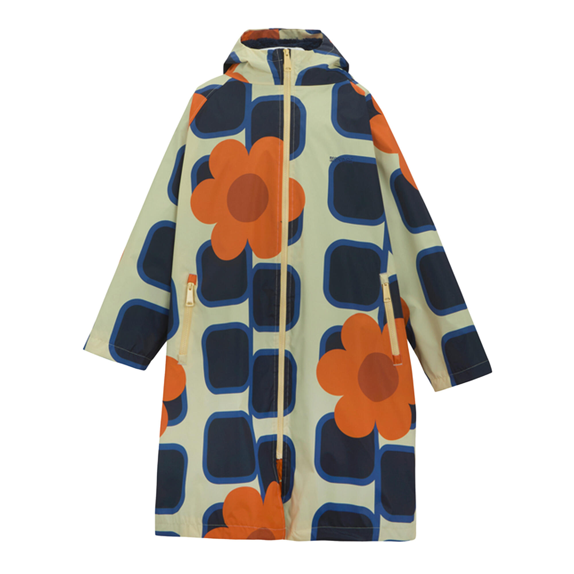 Szlafrok Dziewczęcy Orla Kiely Giant Square Flower Changing Robe
