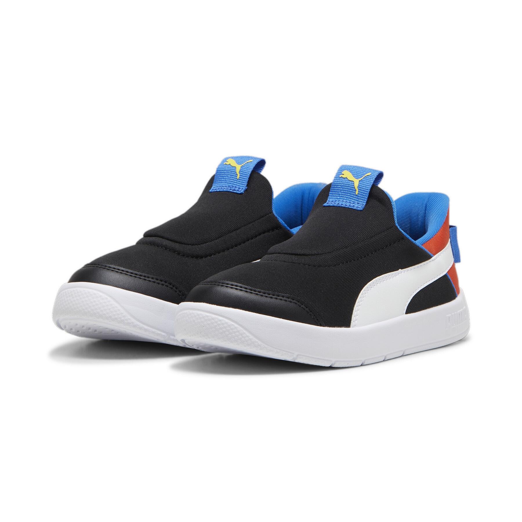 Puma Courtflex v3 - Buty Chłopięce 28 5 Czarne