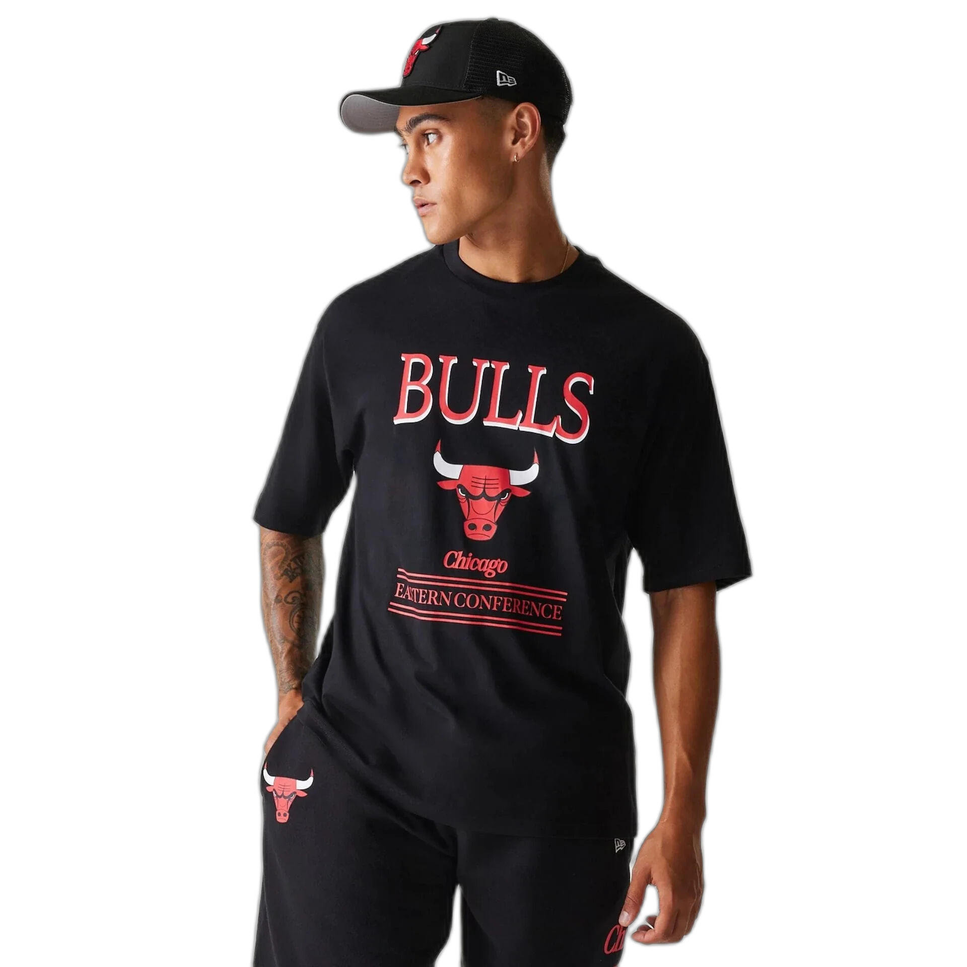 T-shirt oversize Chicago Bulls Team Graphic