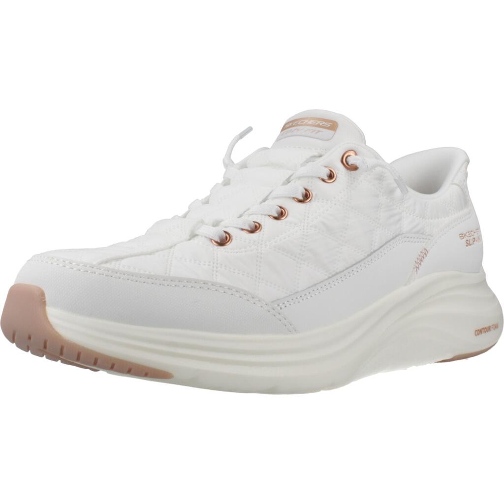 Buty SKECHERS CONTOUR FOAM GOLDEN HOUR Biały