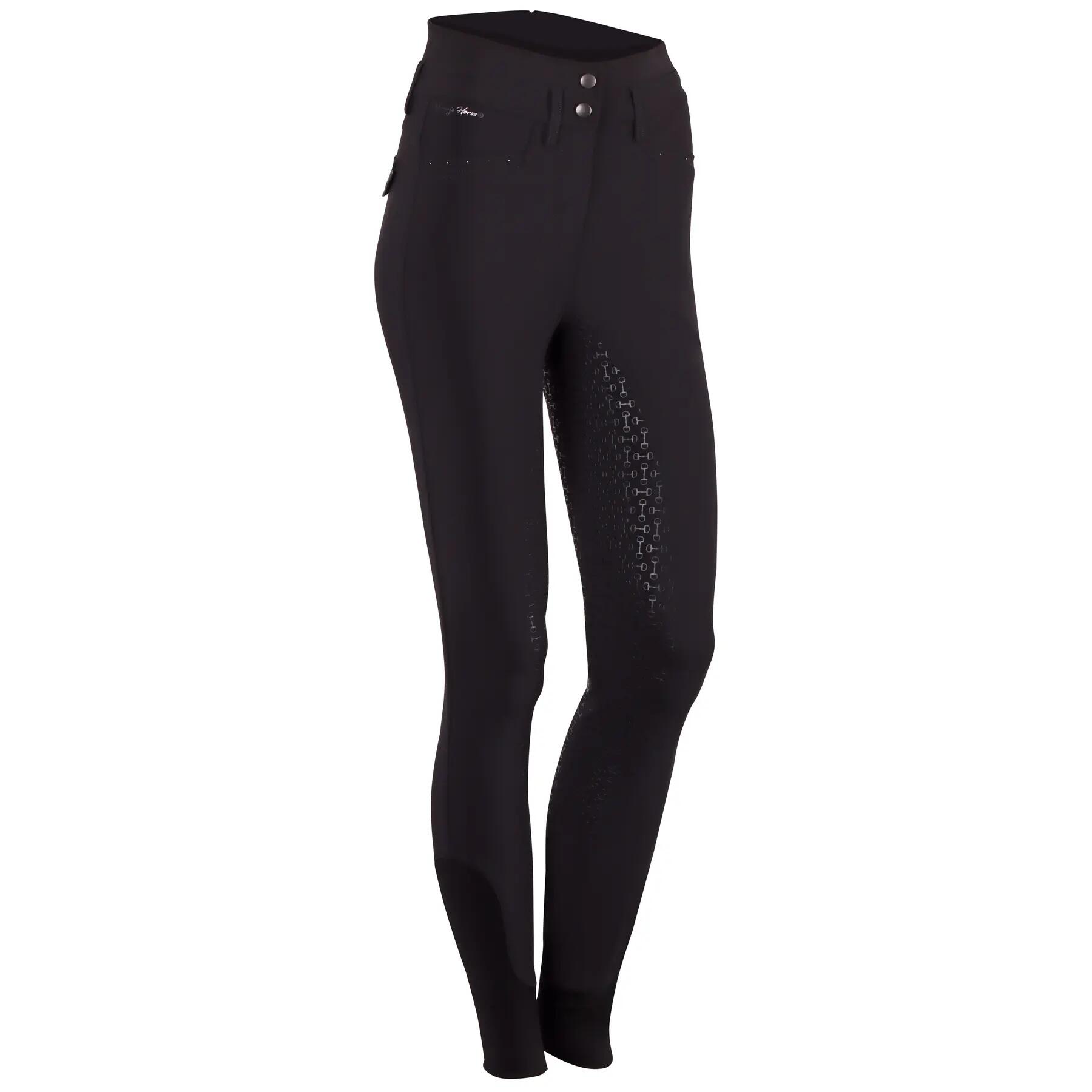 Damskie spodnie jeździeckie o pełnej przyczepności Harry's Horse Classy Roan