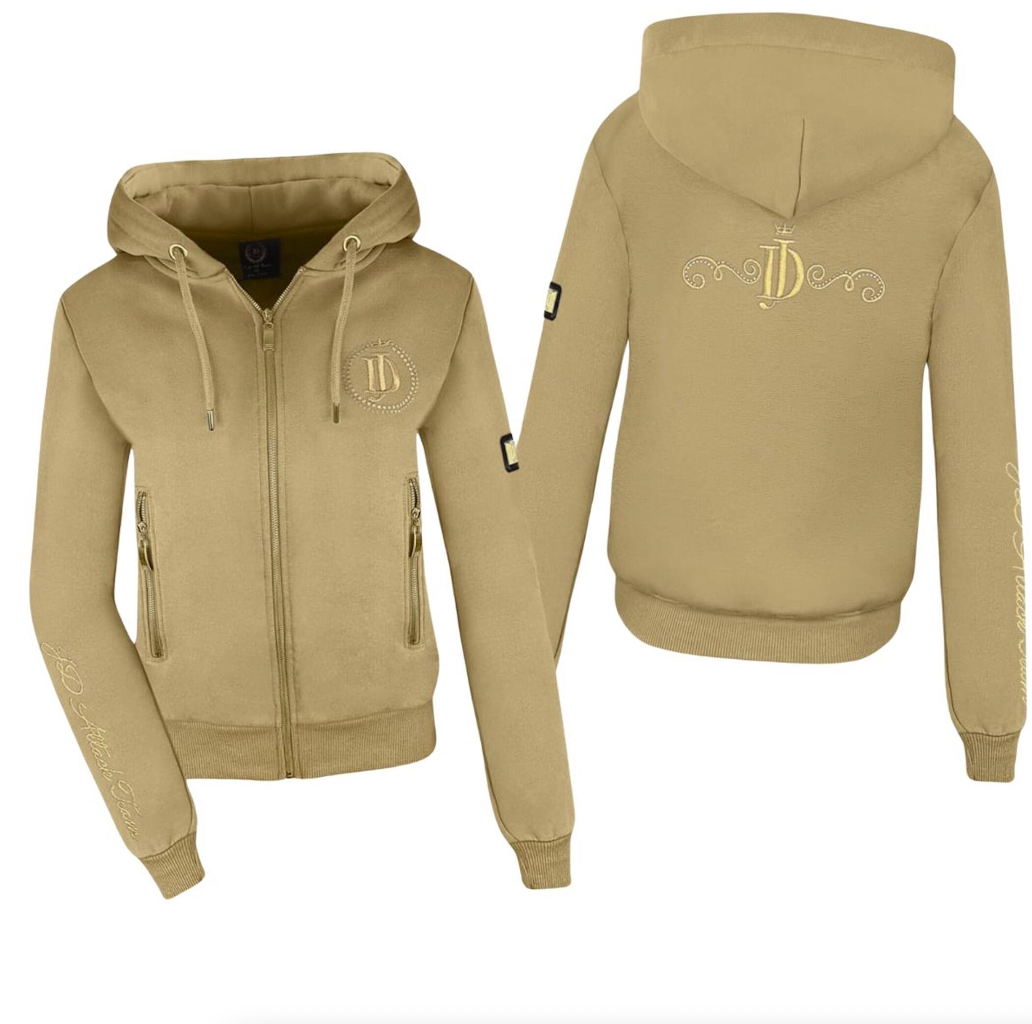 Bluza jeździecka damska JD ATTACK Clarabel z zamkiem