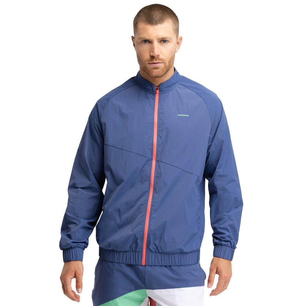 Męska kurtka do gry w padla Padel Siroko Backspin Blue