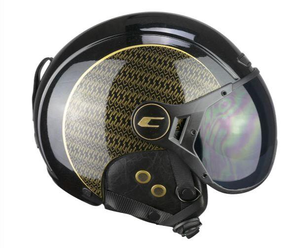 Kask EBI Czarno-Złoty