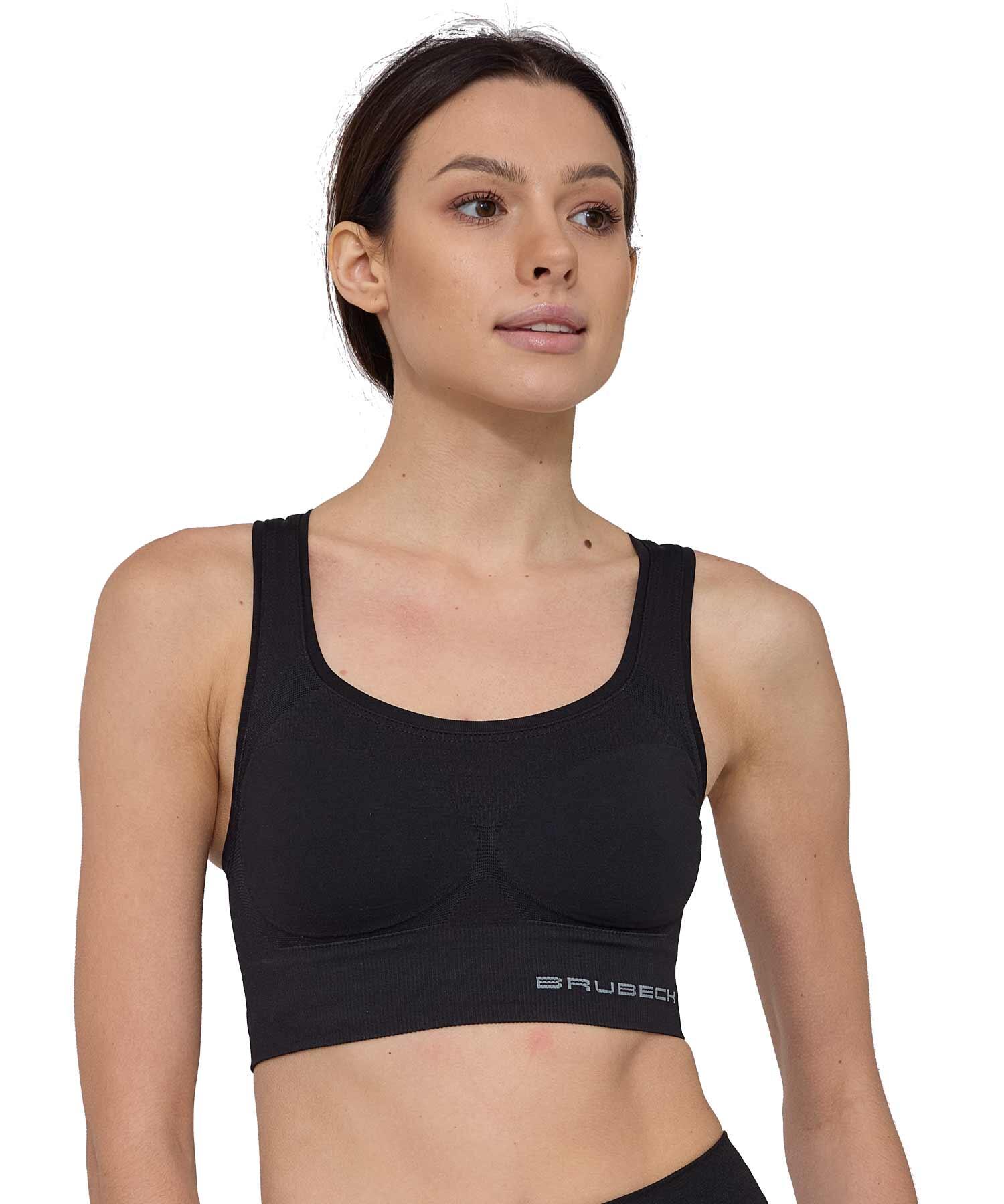 Damski crop top do ćwiczeń Brubeck GYM