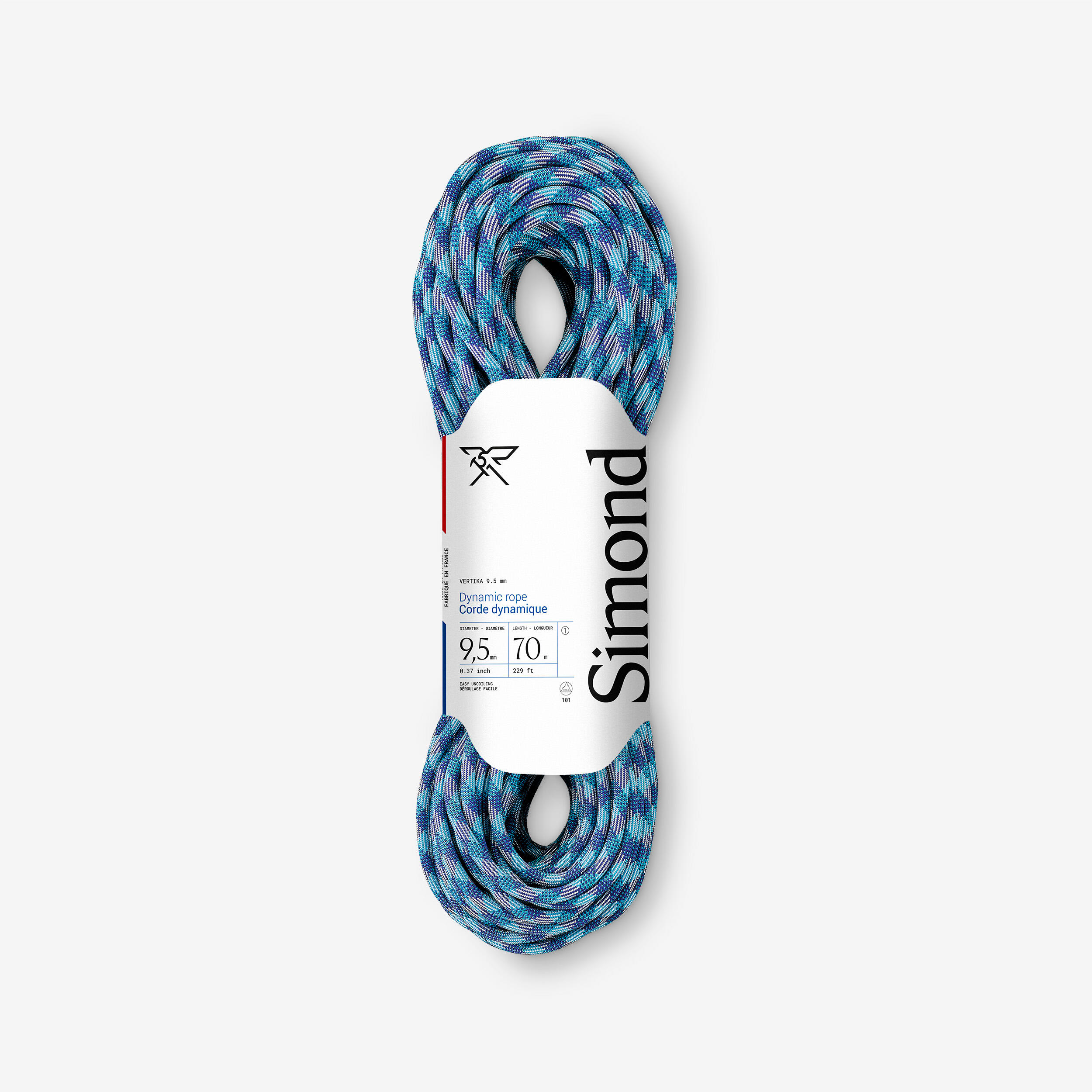 Lina wspinaczkowa Simond Vertika 9,5 mm x 70 m