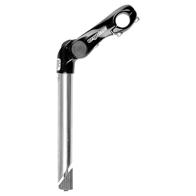 Ergotec Kobra Vario regulowany mostek 22 2/25 4 mm 35° czarny/srebrny