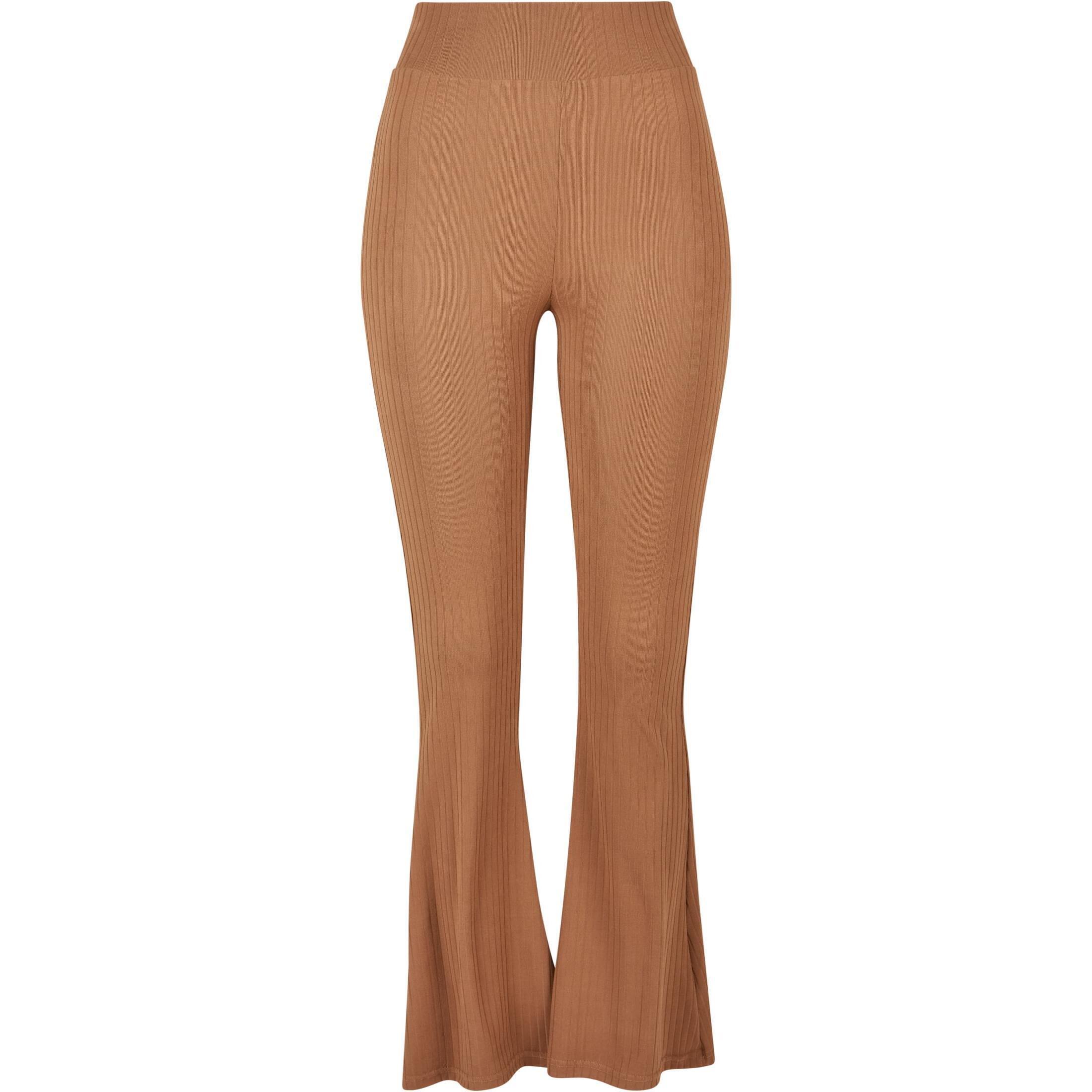 Damskie legginsy z wysokim stanem z flarą Urban Classics GT