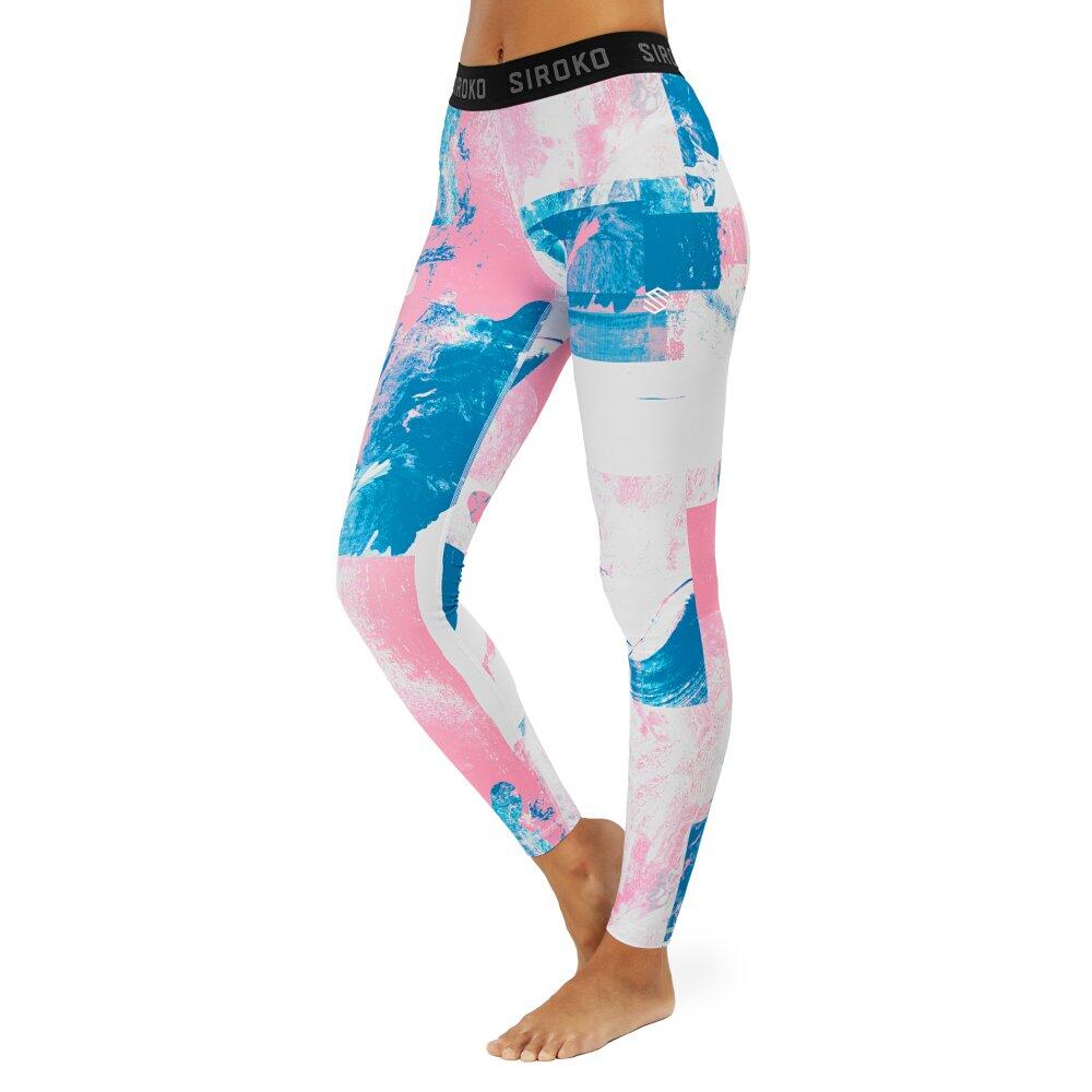 Damskie legginsy termoaktywne Sporty zimowe Siroko Sakura
