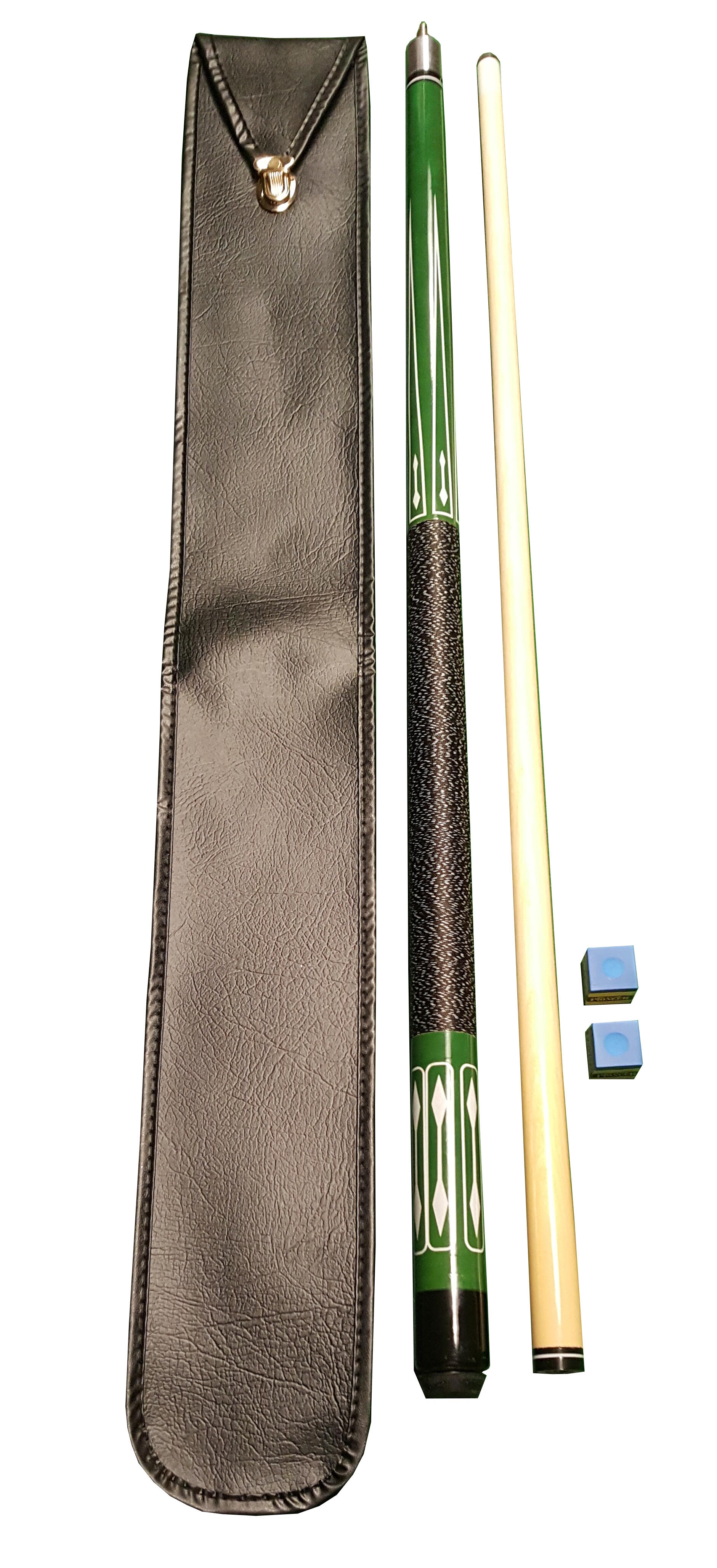 Zestaw bilardowy John West - kij JW-2 + torba + 2 sztuki kredy