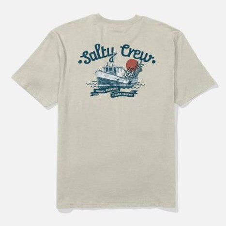 Koszulka Salty Crew Hauler Gray