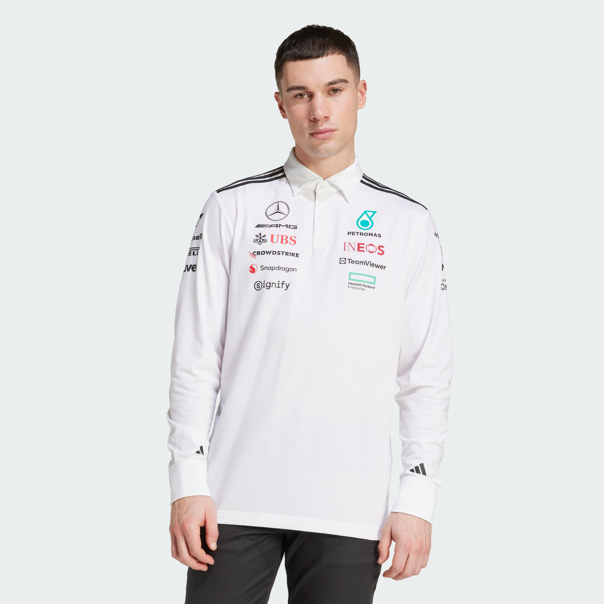 KOSZULKA MERCEDES - AMG PETRONAS FORMULA ONE TEAM POLO LONG SLEEVE