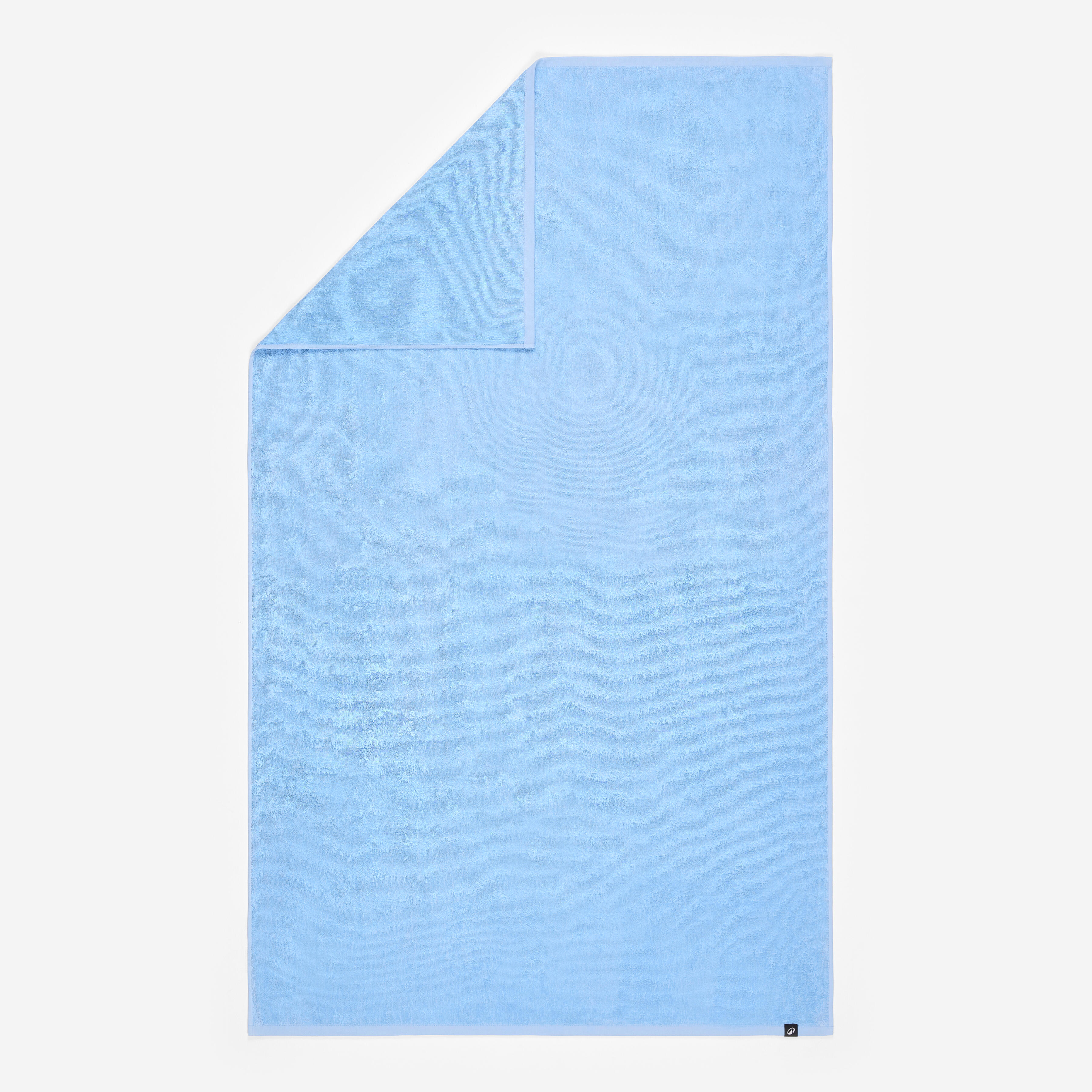 Ręcznik z bawełny plażowy Decathlon L 145 x 85 cm