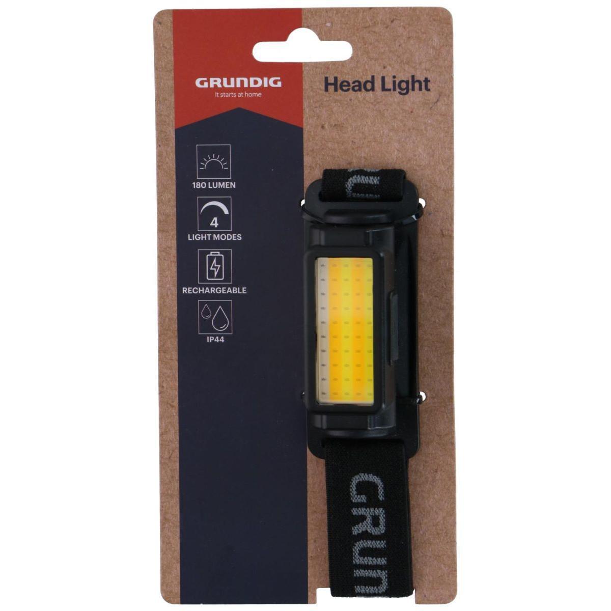 Latarka czołowa LED turystyczna wodoodporna