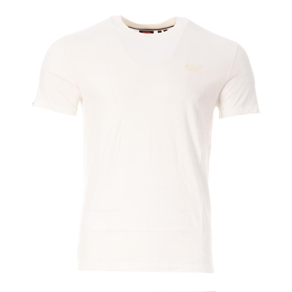 T-shirt bawełniany z logo Superdry Essential