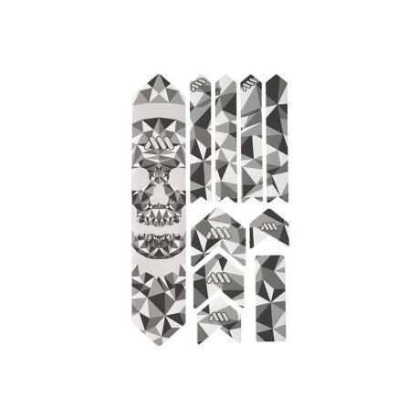 Zestaw do ochrony ramy - DODATKOWE 10 sztuk - Fractal/Skull