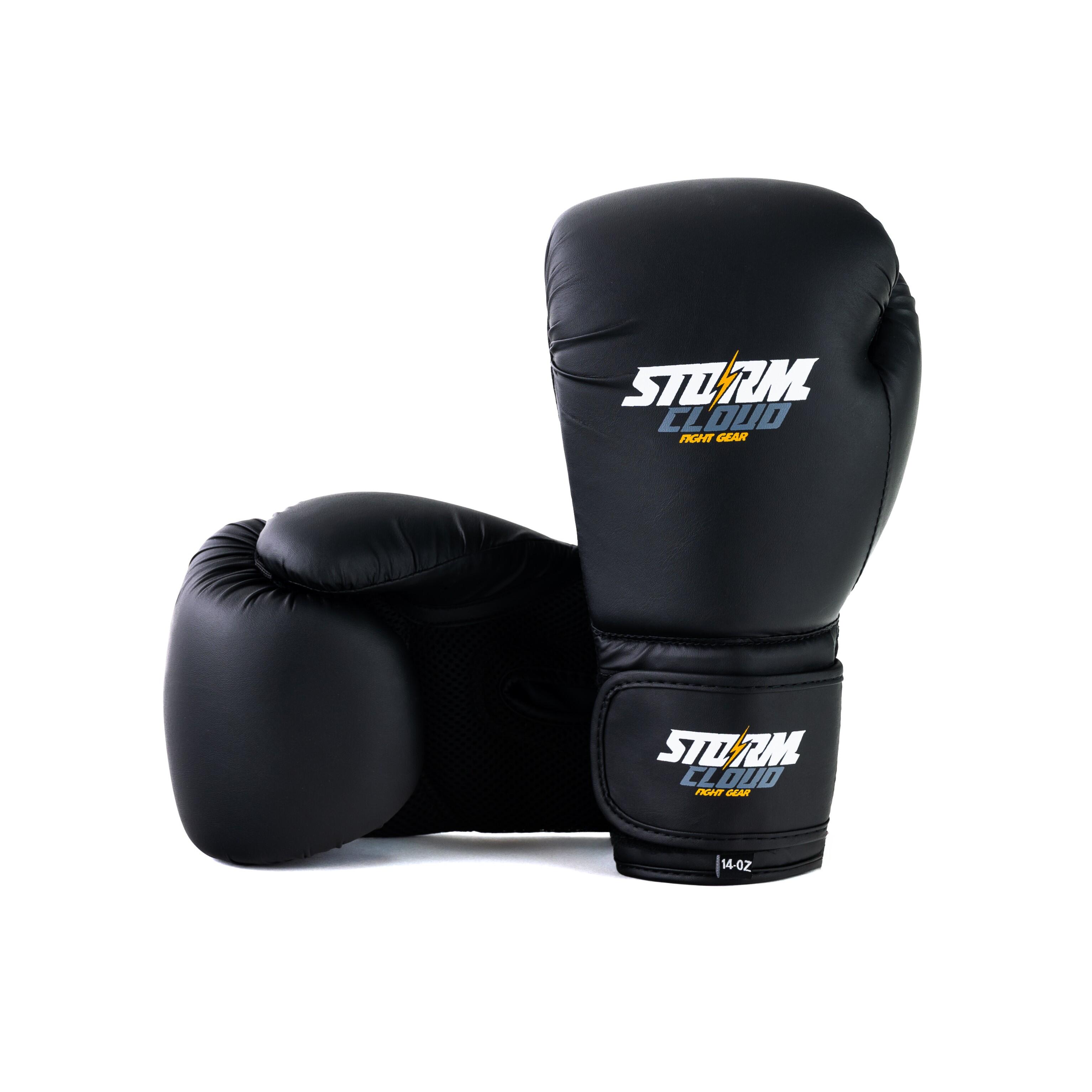 Rękawice Bokserskie StormCloud Rookie Czarne/Białe 12oz