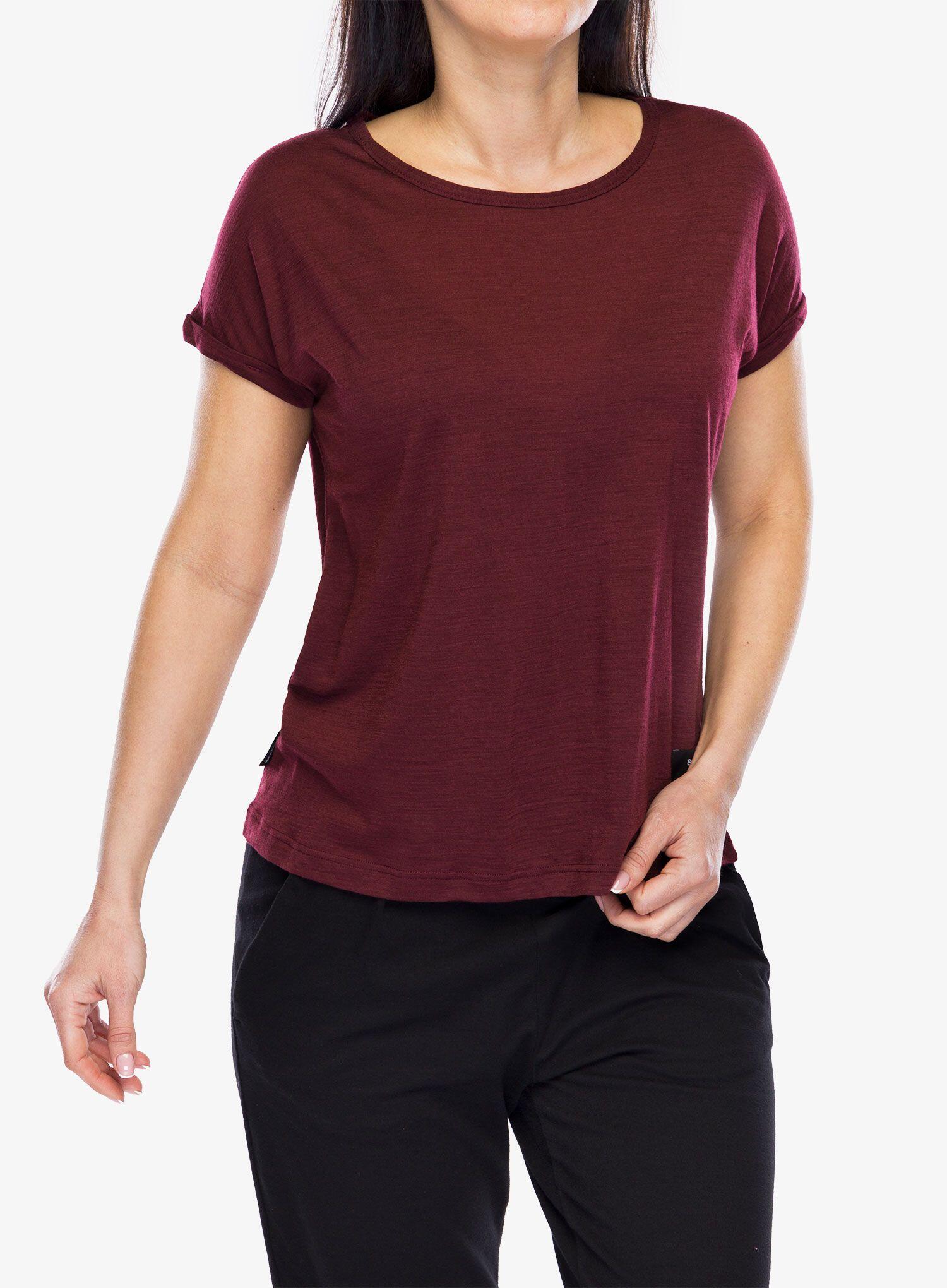 Koszulka merino damska Sensor Merino Air Traveller Tee SS