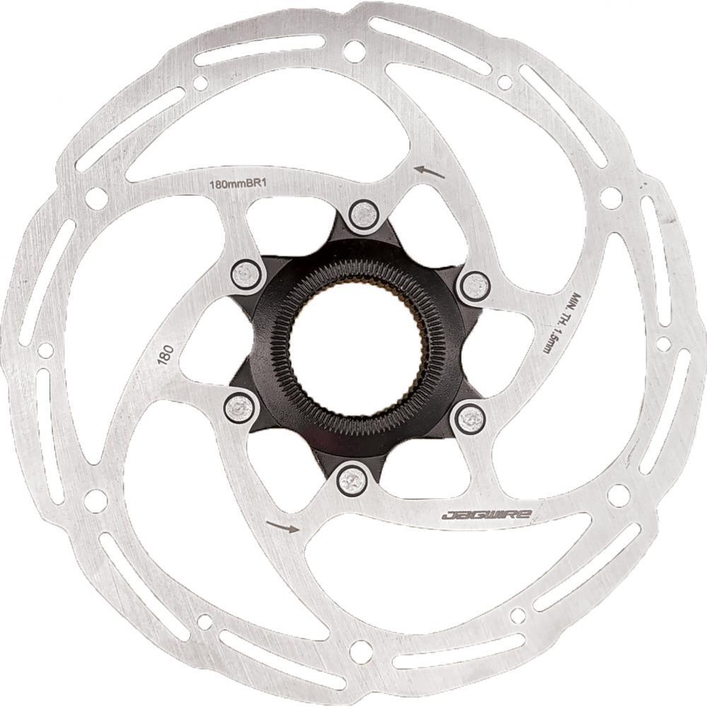 JAGWIRE Basics BR1 tarcza hamulcowa - centerlock - 180 mm