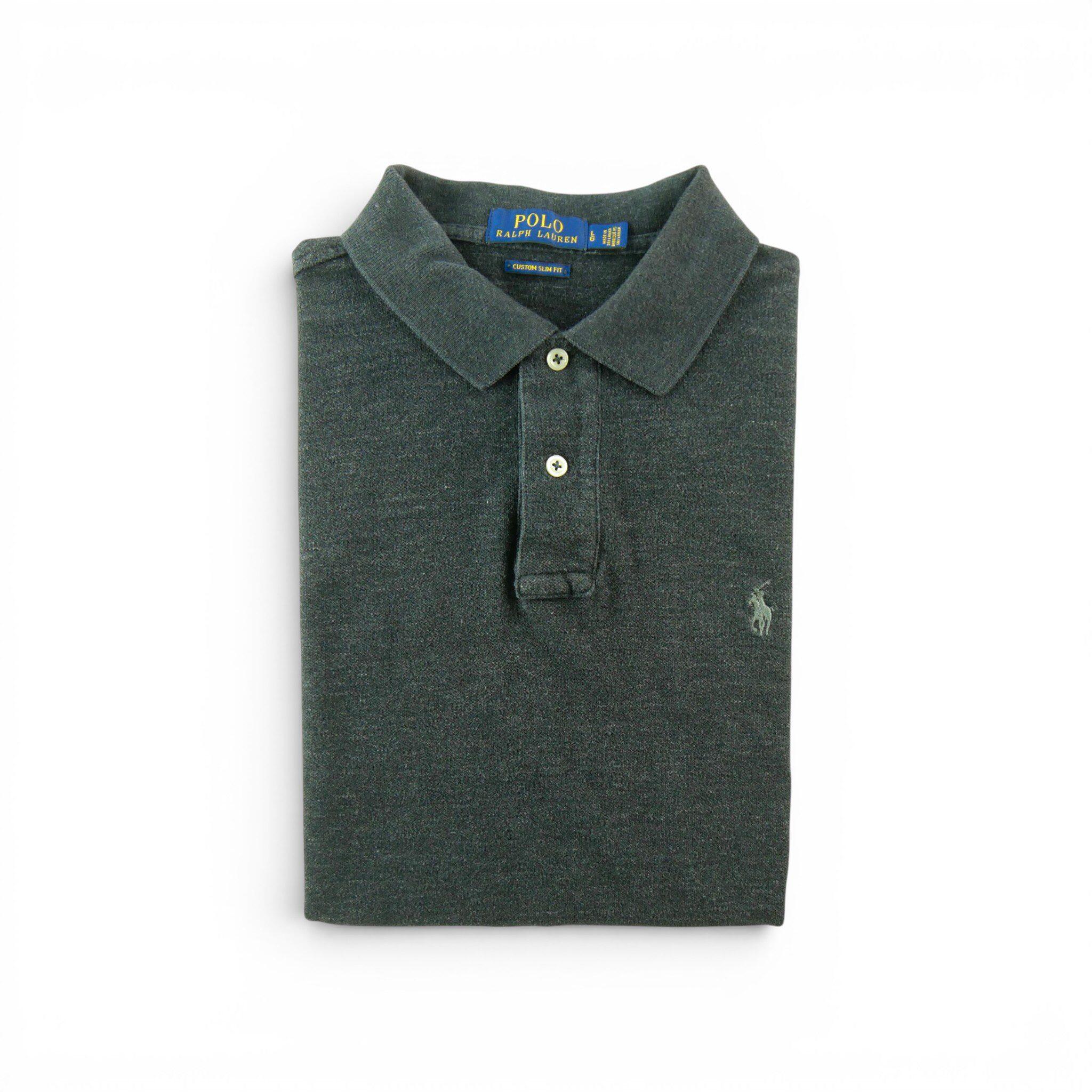 Second life - Polo Ralph Lauren męskie slim fit z krótkim rękawem - Jak nowy